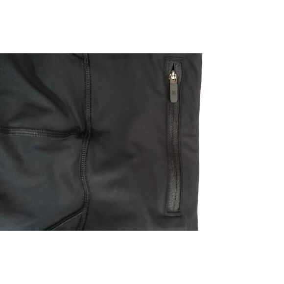 Lululemon Color Me Quick 7/8 leggings athleisure black pink eyelet size 2 - Picture 7 of 8